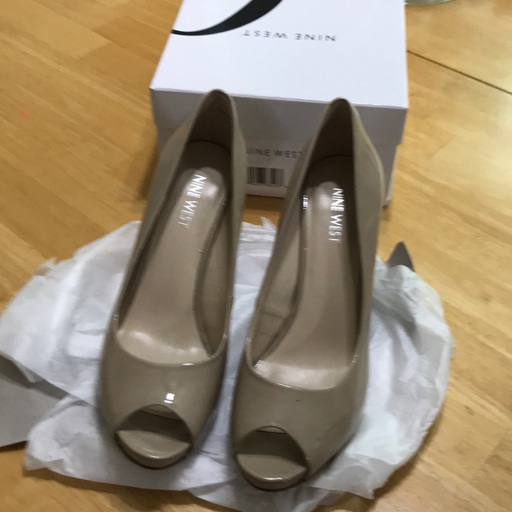 Nine West Nude Heels